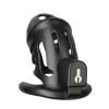 Клітка для пеніса LOCKINK SEVANDA Plastic Penis Chastity Cage, чорна, 3 кільця різних розмірів