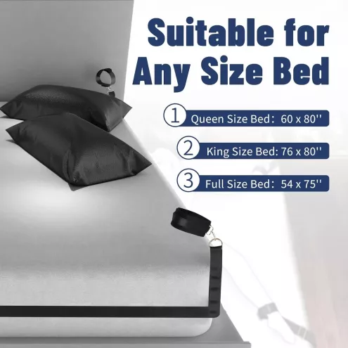 БДСМ-набор LOCKINK YEAHWOW Bed Restraint set