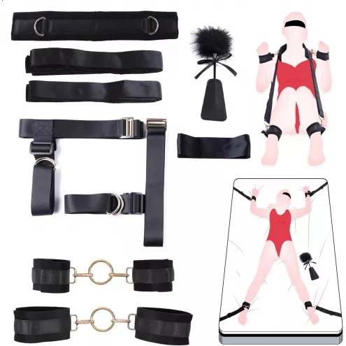 БДСМ-набор LOCKINK YEAHWOW Bed Restraint set