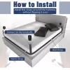 БДСМ-набор LOCKINK YEAHWOW Bed Restraint set