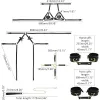 БДСМ-набір LOCKINK YEAHWOW Forced Nadu pose correction set