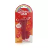 Вібратор-єдиноріжка Unihorn USB Bullet – Blaze Diablo, віброкуля, USB-зарядка, 10 режимів