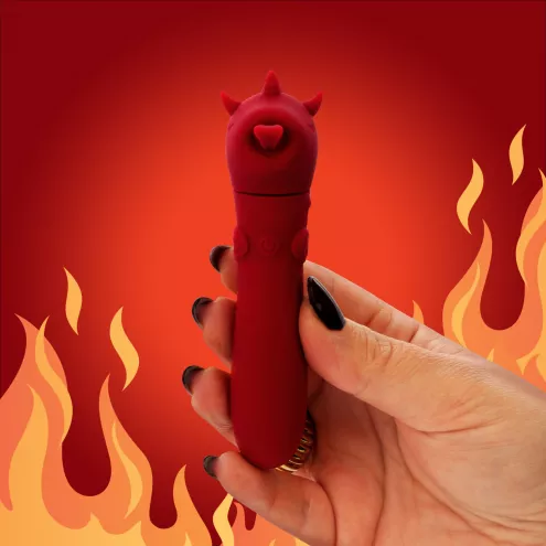 Вібратор-єдиноріжка Unihorn USB Bullet – Blaze Diablo, віброкуля, USB-зарядка, 10 режимів