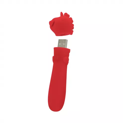 Вібратор-єдиноріжка Unihorn USB Bullet – Cupids Beau, віброкуля, USB-зарядка, 10 режимів