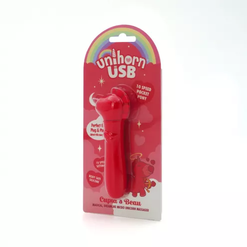 Вібратор-єдиноріжка Unihorn USB Bullet – Cupids Beau, віброкуля, USB-зарядка, 10 режимів