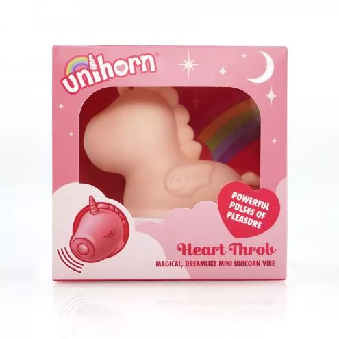 Вибратор-единорожка Unihorn – Heart Throb, с пульсацией