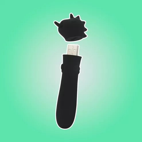Вібратор-єдиноріжка Unihorn USB Bullet – Wild Spirit, віброкуля, USB-зарядка, 10 режимів