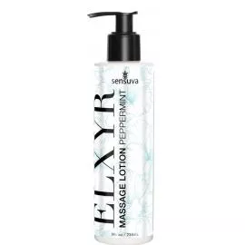 Лосьон для массажа ног и ступней Sensuva ELXYR Massage Lotion Peppermint (236 мл) - 1