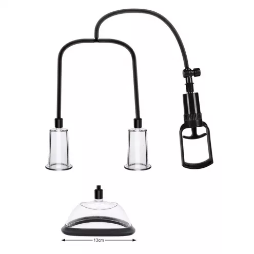 Вакуумная помпа для груди и сосков Men Powerup Passion Pump
