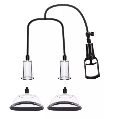 Вакуумная помпа для груди и сосков Men Powerup Passion Pump