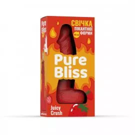 Ароматна свічка пікантної форми Pure Bliss Red Juicy Crush (Ягідний вибух) 15 см - 2