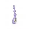 Анальне намисто з вібрацією LELO Soraya Beads Violet Dusk, різний діаметр намистин, 8 режимів