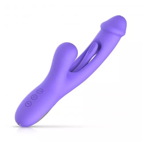 Вібратор-кролик Good Vibes Only - Tess Rabbit Vibrator with G-Spot Stimulator