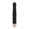 Вибратор-кролик Rosy Gold - Rabbit Vibrator with thrusting function - Black