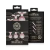 Набор анальных игрушек Rosy Gold - Metal Butt Plug Set 3 Pieces