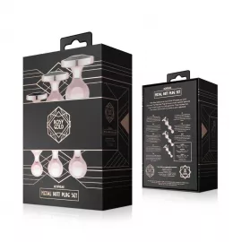 Набор анальных игрушек Rosy Gold - Metal Butt Plug Set 3 Pieces - 4