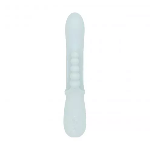 Вібратор-кролик Good Vibes Only - SAGE Triple Stimulation Vibe Soft Silicone - Blue