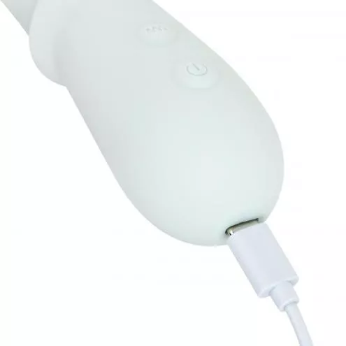 Вібратор-кролик Good Vibes Only - SAGE Triple Stimulation Vibe Soft Silicone - Blue
