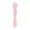 Вібромасажер Good Vibes Only - SIMI Double-Sided Wand Vibrator Soft Silicone - Pink
