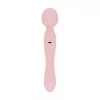 Вібромасажер Good Vibes Only - SIMI Double-Sided Wand Vibrator Soft Silicone - Pink