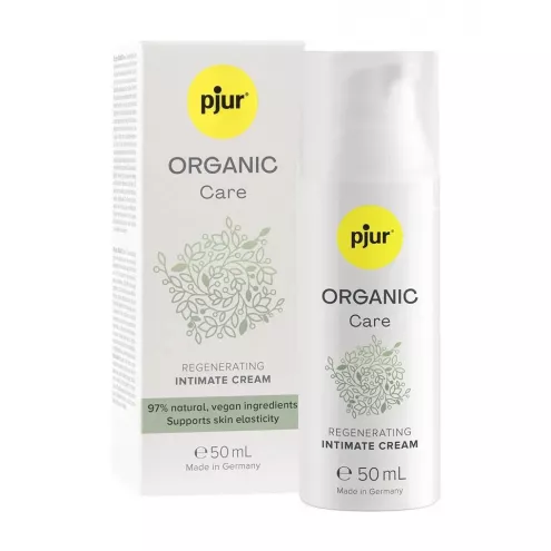 Органічний крем для інтимного догляду pjur ORGANIC Care 50 мл, відновлювальний