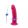Фаллоимитатор с вибрацией SilexD Henry Vibro Pink (MODEL 2 size 7in) + LRS, диаметр 4,4 см