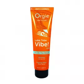 Вібролубрикант Orgie Lube Tube Vibe! Sex On The Beach 100 мл - 4