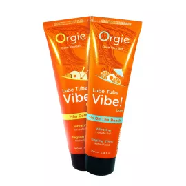 Вібролубрикант Orgie Lube Tube Vibe! Sex On The Beach 100 мл - 3