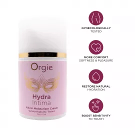 Зволожуючий крем Orgie - Hydra Intima 50 мл - 4