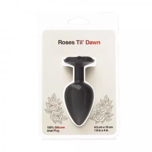 Анальная пробка BMS Roses Til Dawn Silicone Anal Plug Large