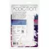 Прозорий фалоімітатор ADDICTION — Clear Dildo with Balls 8, віброкуля в подарунок