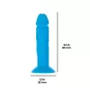 Набор фаллоимитаторов ADDICTION Silly Willy 3.3 Silicone Dildo, 3 цвета, 12 шт