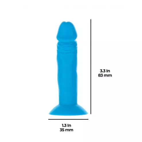 Набор фаллоимитаторов ADDICTION Silly Willy 3.3 Silicone Dildo, 3 цвета, 12 шт