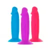 Набор фаллоимитаторов ADDICTION Silly Willy 3.3 Silicone Dildo, 3 цвета, 12 шт