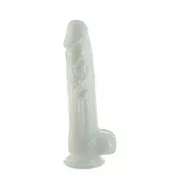 Фаллоимитатор ADDICTION Pearl 8.5 Dildo with Balls, вибропуля в подарок