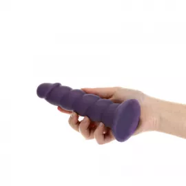 Фаллоимитатор Fantasy by Addiction Unicorn Dildo 7 Purple, вибропуля в подарок - 5