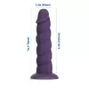 Фалоімітатор Fantasy by Addiction Unicorn Dildo 7 Purple, віброкуля в подарунок