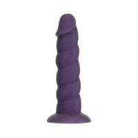 Фалоімітатор Fantasy by Addiction Unicorn Dildo 7 Purple, віброкуля в подарунок