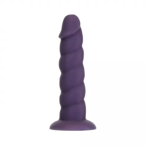 Фалоімітатор Fantasy by Addiction Unicorn Dildo 7 Purple, віброкуля в подарунок