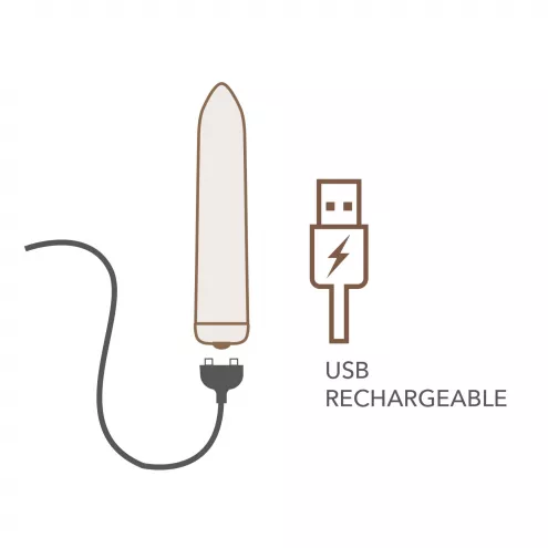 Вибропуля Rocks Off Bullet Golden Rose 16 Settings