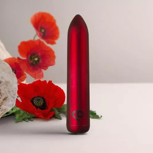 Вибропуля Rocks Off Bullet Poppy Red 16 Settings