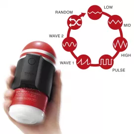 Вібронасадка Tenga CUP VIBRATOR, 7 режимів, 1 мастурбатори в комплекті - 6