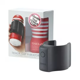 Вібронасадка Tenga CUP VIBRATOR, 7 режимів, 1 мастурбатори в комплекті - 1