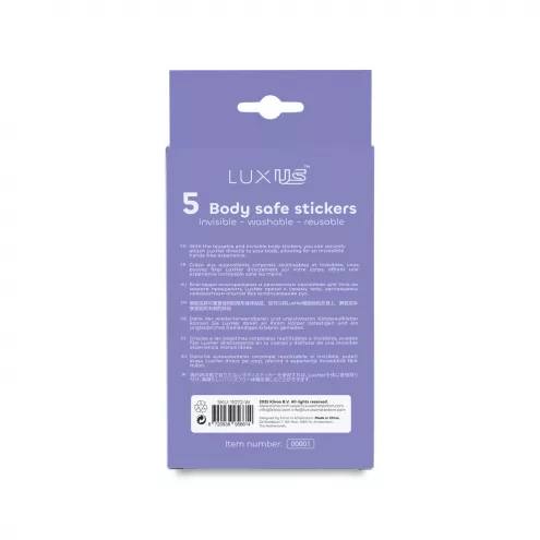 Комплект наліпок для вібратора LuxusHer Kiiroo Luxus Stickers (2 шт)