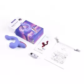 Смарт-вібратор Magic Motion Ponder Purple, подвійна стимуляція, віброяйце+язичок для клітора - 5