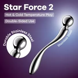 Металлический дилдо Satisfyer Star Force 2 - 6