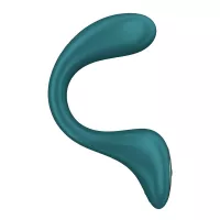 Вагинально-клиторальный вибратор Satisfyer G for Goddess 2 Bottle Green, 2 мотора