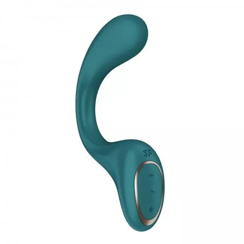 Вагинально-клиторальный вибратор Satisfyer G for Goddess 2 Bottle Green, 2 мотора