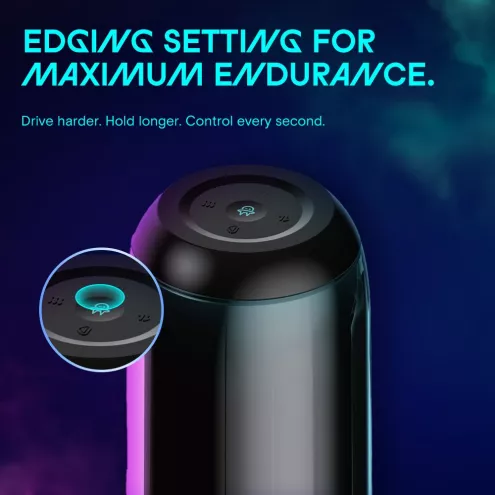 Смарт-мастурбатор Kaotik Labs The Cocoon, режим edging, пульсации, подогрев до 42 °C