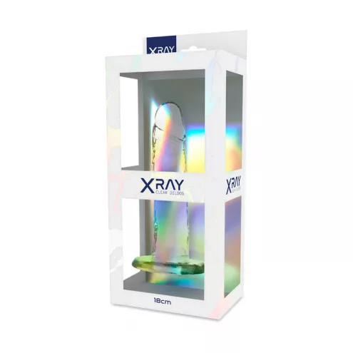 Прозорий фалоімітатор 15 х 4 см XRAY (Іспанія)